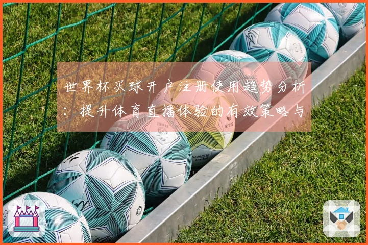 世界杯买球开户注册使用趋势分析：提升体育直播体验的有效策略与功能解析