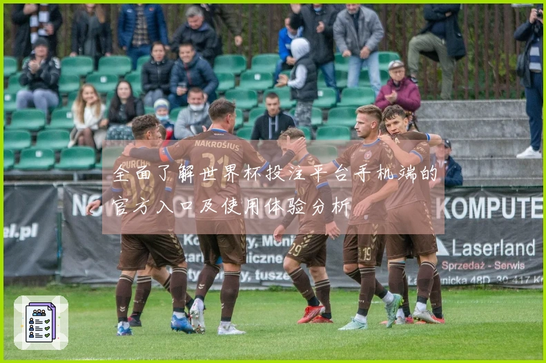 全面了解世界杯投注平台手机端的官方入口及使用体验分析